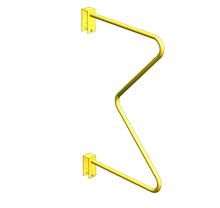 Load image into Gallery viewer, M Divider for Pallet Rack Yellow Paint Finish From SaveMH