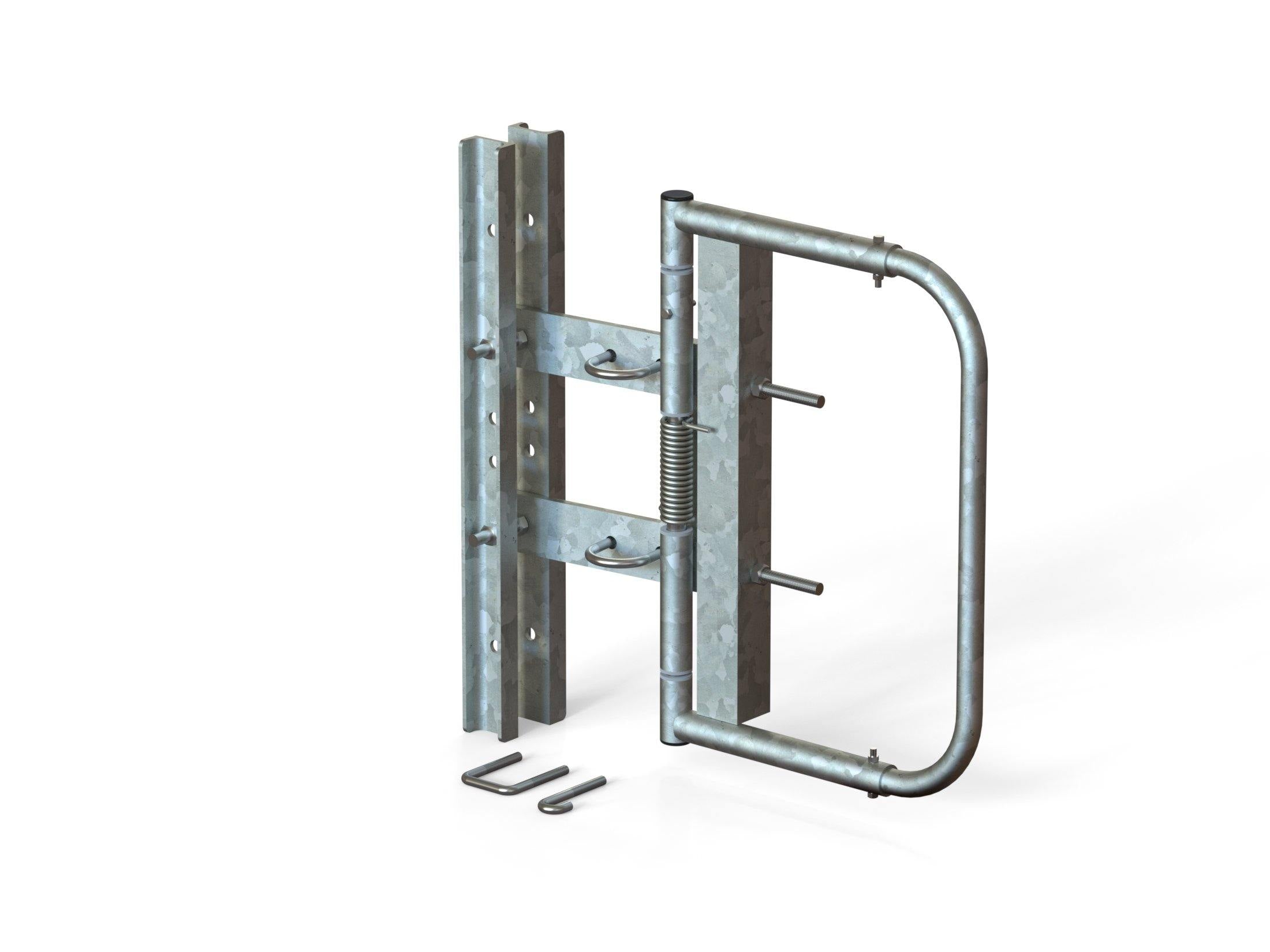 SCG-N-G Universal Industrial Safety Swing Gate with hardware Galvanized Finish by SaveMH