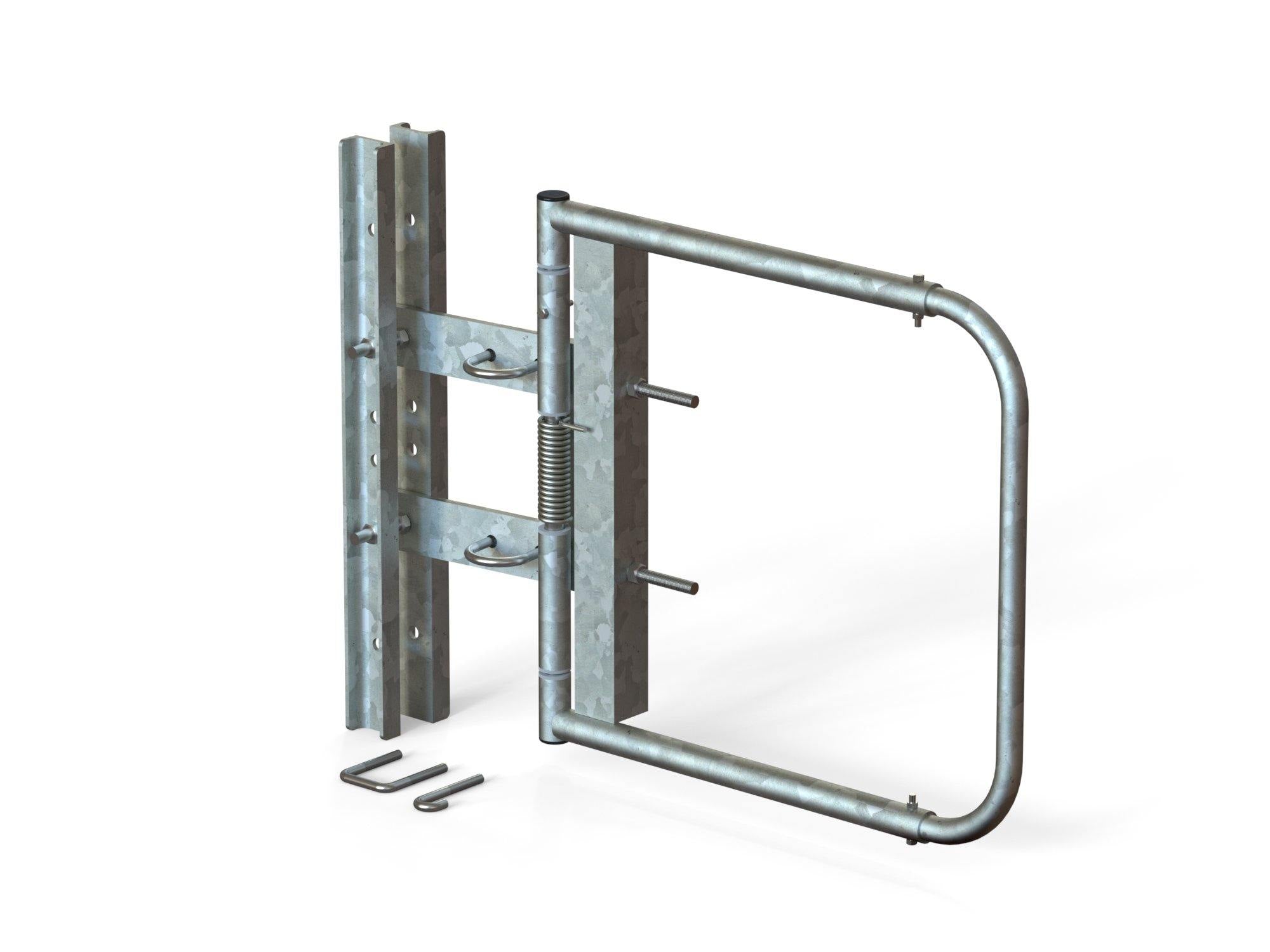 SCG-W-G Universal Industrial Safety Swing Gate with hardware Galvanized Finish by SaveMH