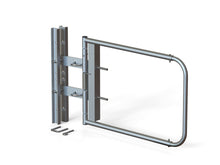 Load image into Gallery viewer, SCG-X-S Universal Industrial Safety Swing Gate with hardware Stainless Steel Finish by SaveMH