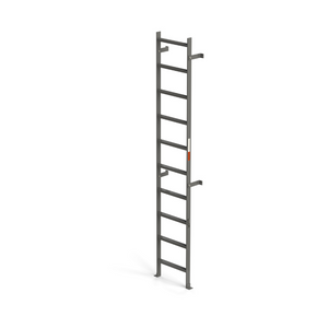 Fixed Vertical Wall and Floor Mount Ladder