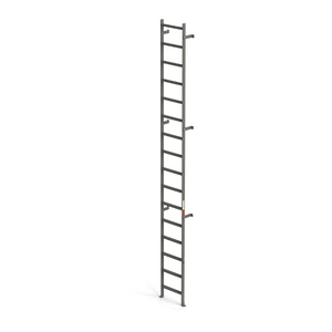 Fixed Vertical Wall and Floor Mount Ladder