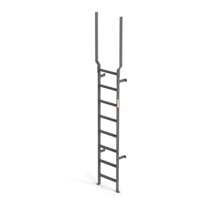 Fixed Vertical Wall and Floor Mount Ladder