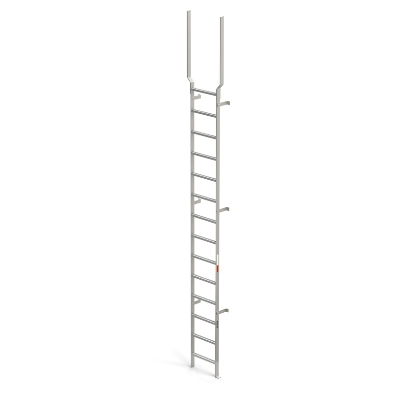 Floor Ladder Racks Fixed Vertical Wall and Floor Mount Ladder – SaveMH