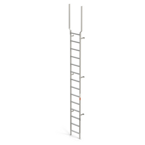 Fixed Vertical Wall and Floor Mount Ladder