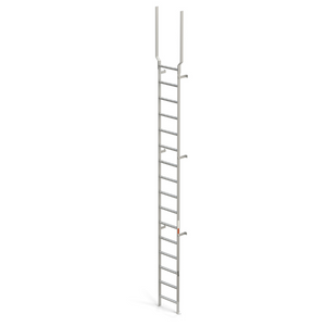 Fixed Vertical Wall and Floor Mount Ladder