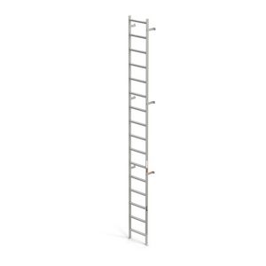 Fixed Vertical Wall and Floor Mount Ladder