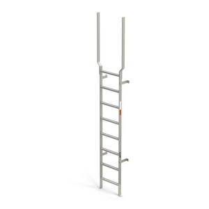 Fixed Vertical Wall and Floor Mount Ladder