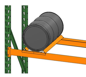 Pallet Racking with Steel Oil Drum and Drum Cradle Model DC4220 by SaveMH from EGA Products