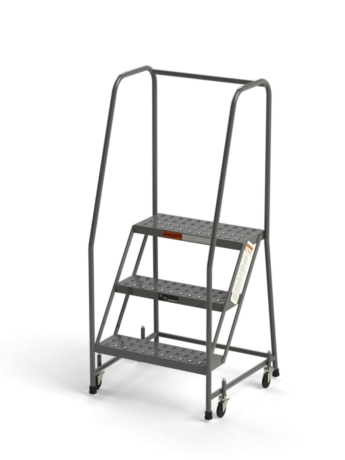 3 Step Stool Rolling Ladder 24