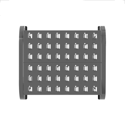 Heavy Duty Step Stool - Perforated Tread - 10.5" Tall