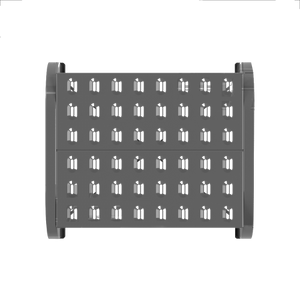 Heavy Duty Step Stool - Perforated Tread - 10.5" Tall
