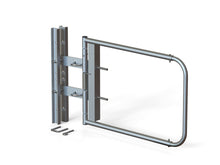 Load image into Gallery viewer, SCG-X-S Universal Industrial Safety Swing Gate with hardware Stainless Steel Finish by SaveMH
